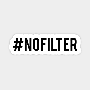 No filter, #nofilter Sticker